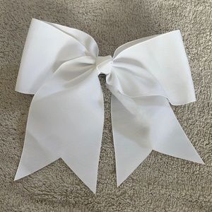 Cheerleading White Bow